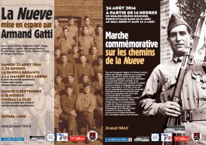 Programme commémoration Libération de Paris