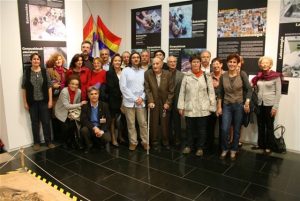 Photo membres d'Ay Carmela à Pessac en 2011